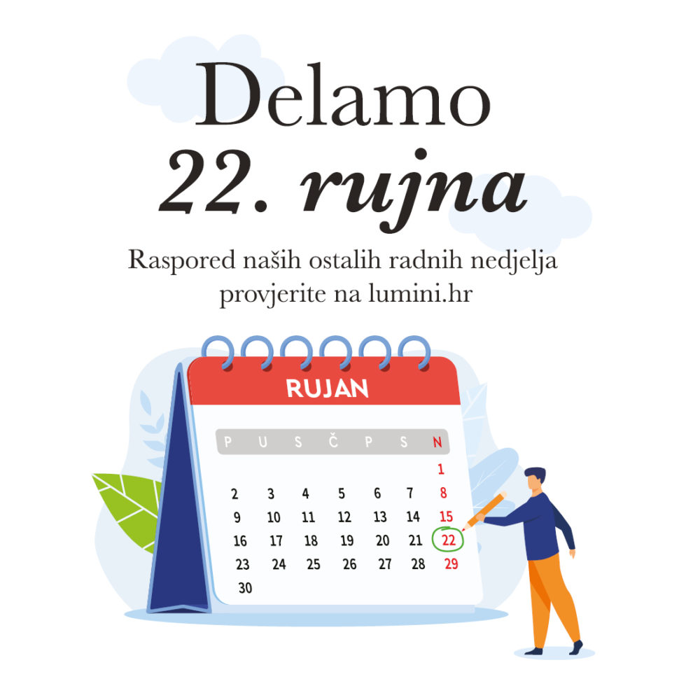 Delamo u nedjelju, 22. rujna!