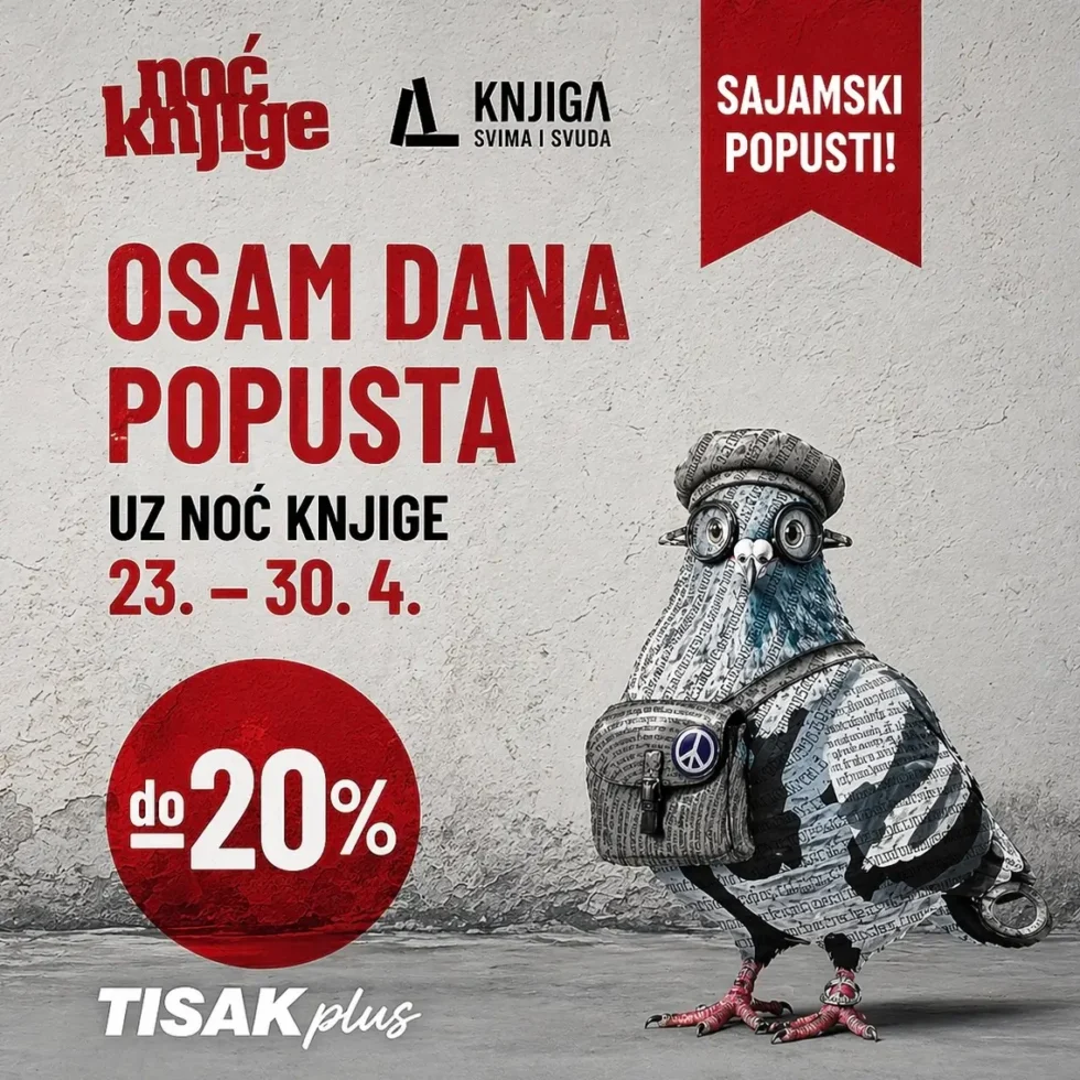 OSAM DANA POPUSTA uz noć knjige