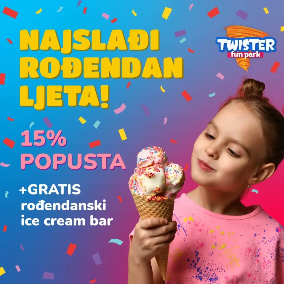 Najslađi rođendan ljeta je stigao u Twister