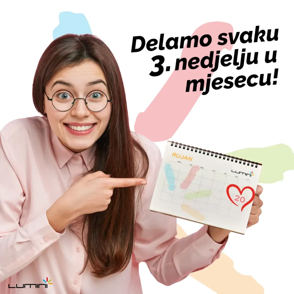 Delamo ovu nedjelju, 20. rujna!