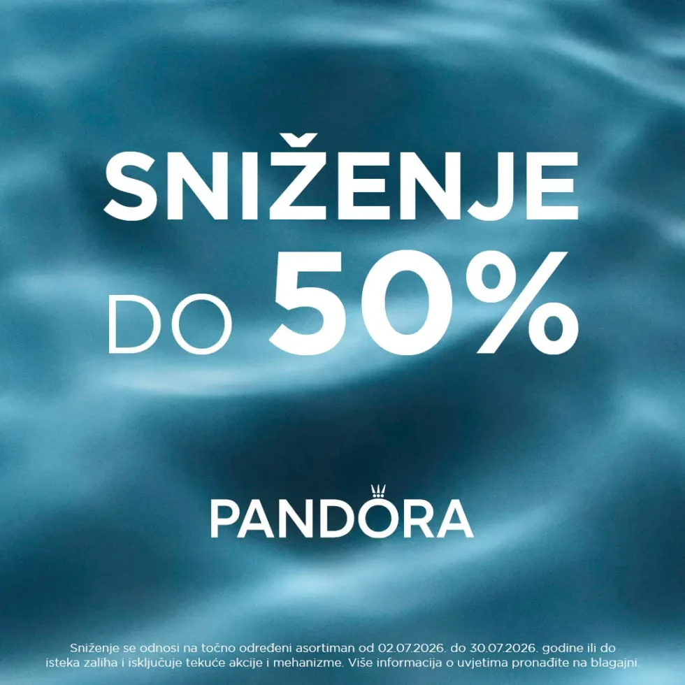 Pandora sniženje do 50%