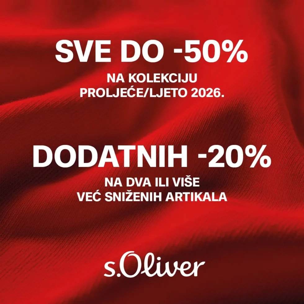 s.Oliver – dodatnih -20% popusta