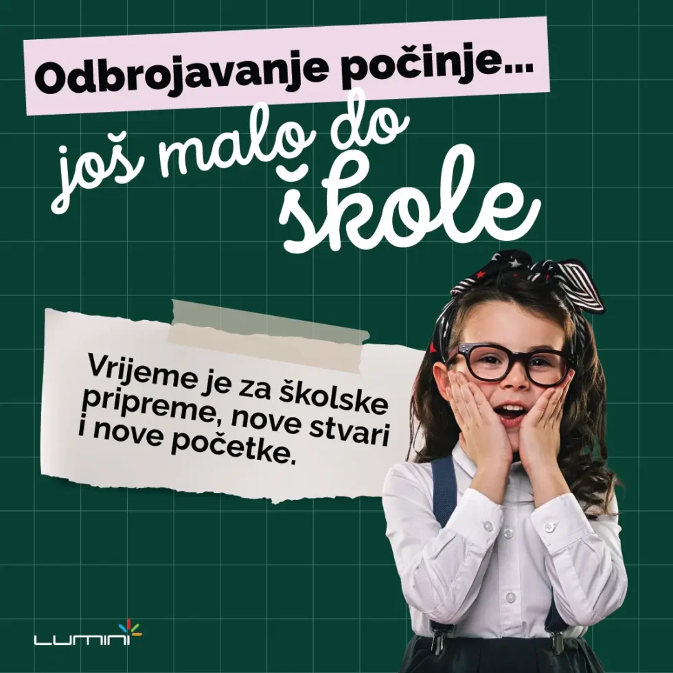 Još malo do škole – vrijeme je za Back to School shopping